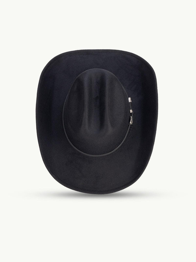 scippis bodie hoed – aanpasbare westernhoed met lederen hoedenband en western gespen