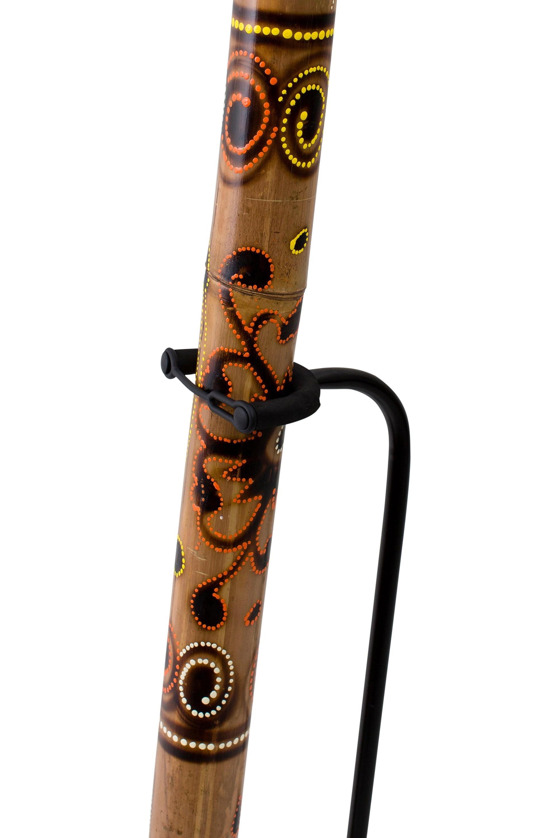 didgeridoo mahonie pro-series 147cm inclusief ikat bag, online cursus, bijenwas, beschermcover mondstuk, didgeridoostand
