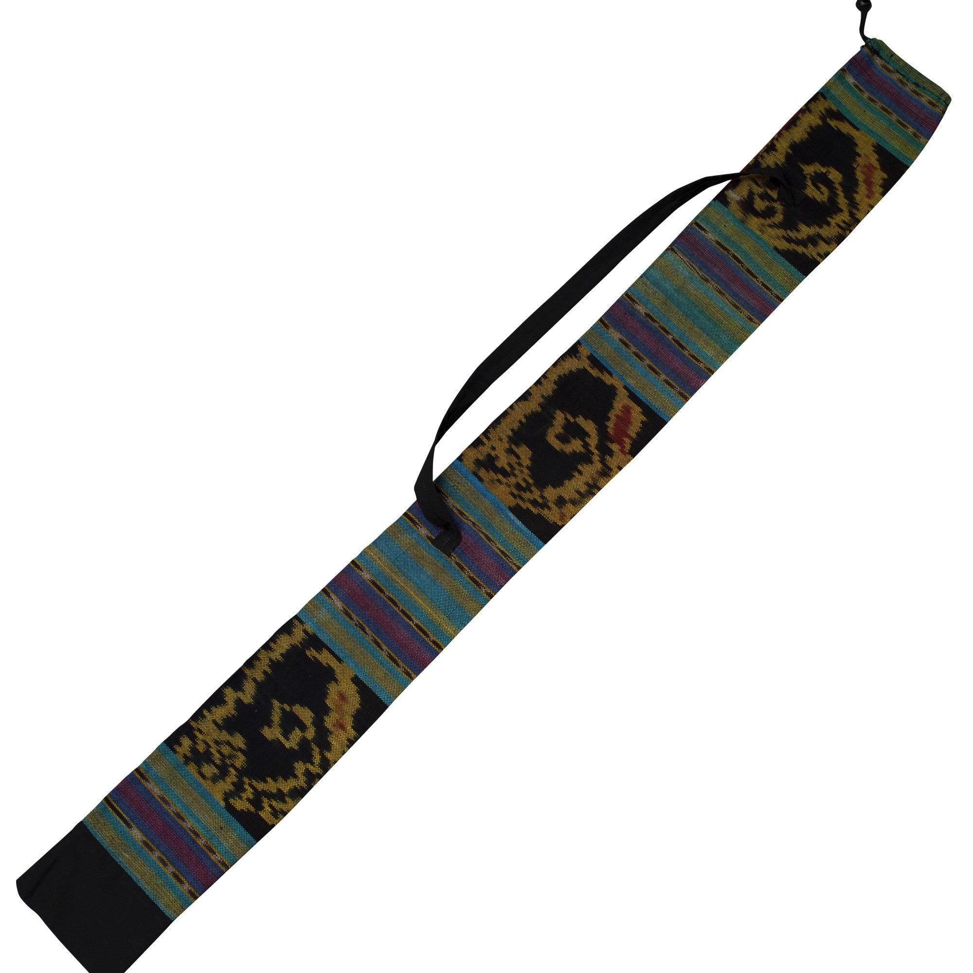 luxe bamboe didgeridoo - 120cm inclusief tas, instructie dvd en bijenwas