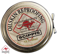 scippis oilskin-wax 80ml – compacte wax voor onderhoud van outdoor kleding