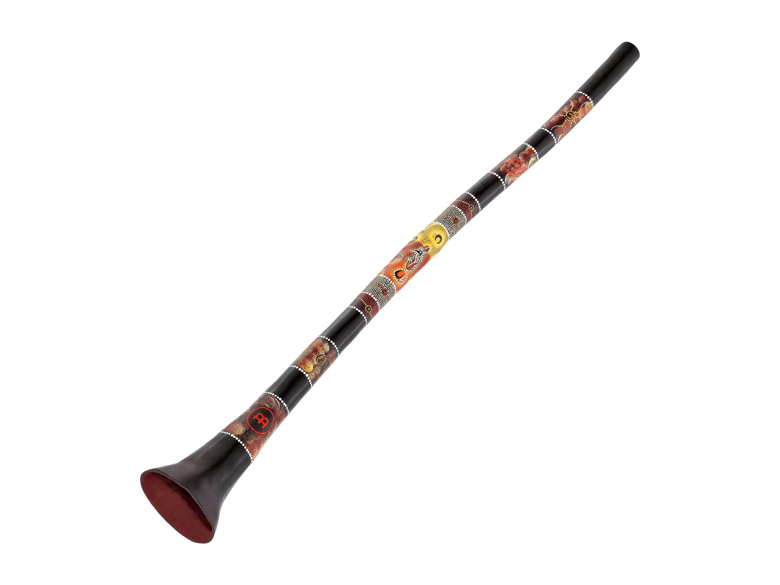 meinl fiberglass didgeridoo 145cm – profddg1-bk inclusief gevoerde nylon draagtas