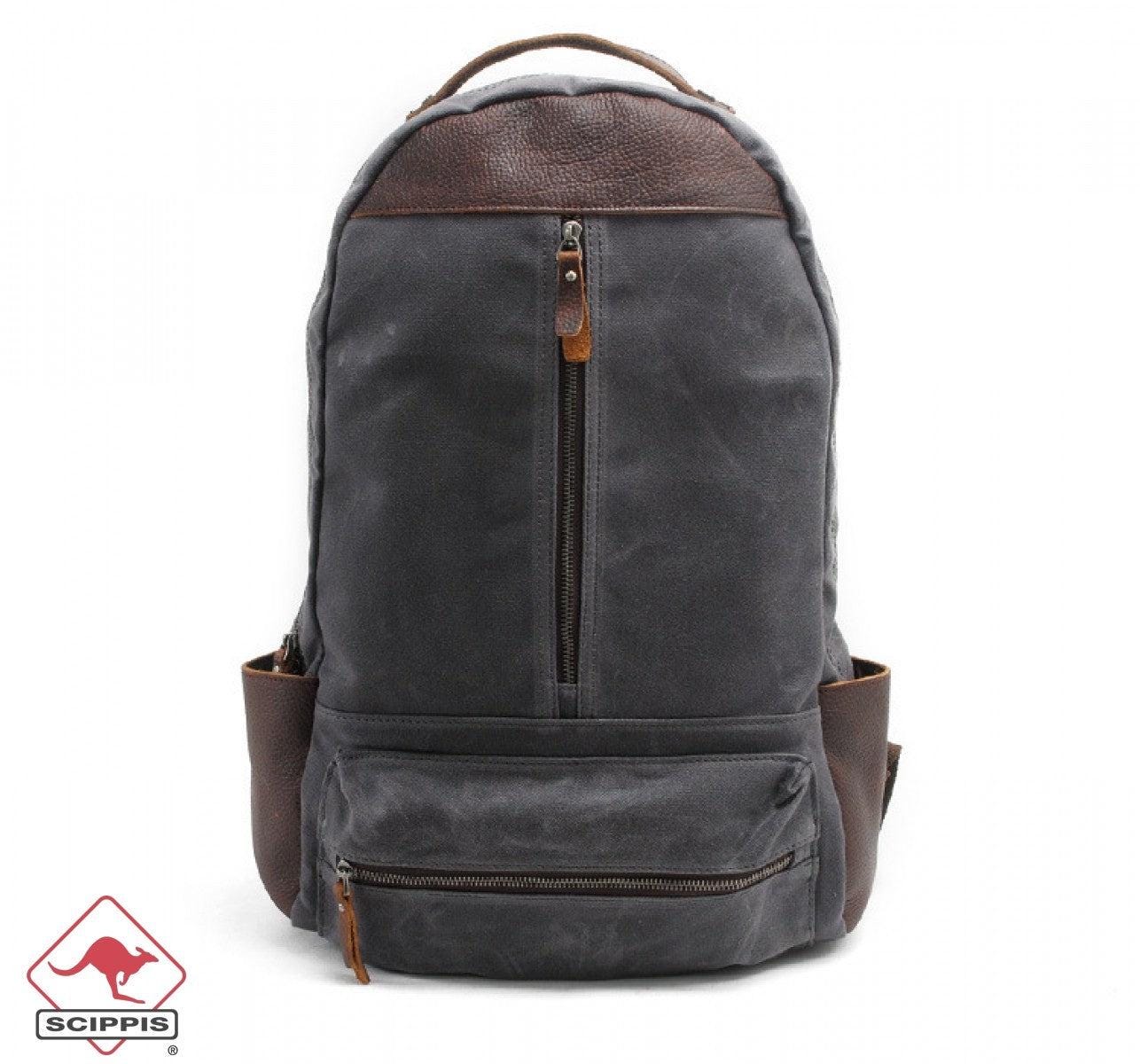 scippis pyrmont backpack – stevige canvas rugzak