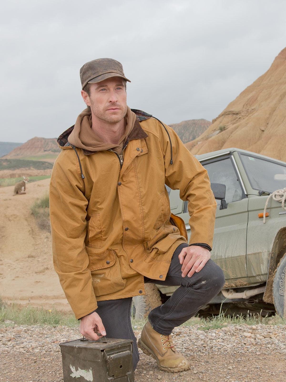 scippis jas tanami – unisex parka van dri-tec™ oilskin